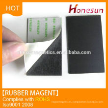 rubber magnet sheet with adhesive for car magnet